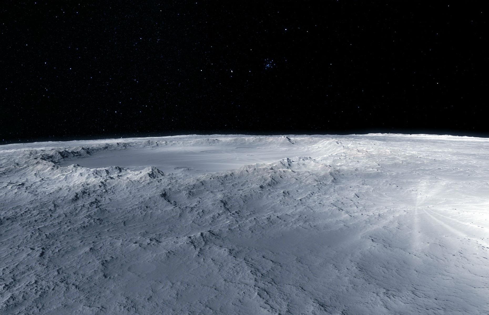 A plot of land on the moon